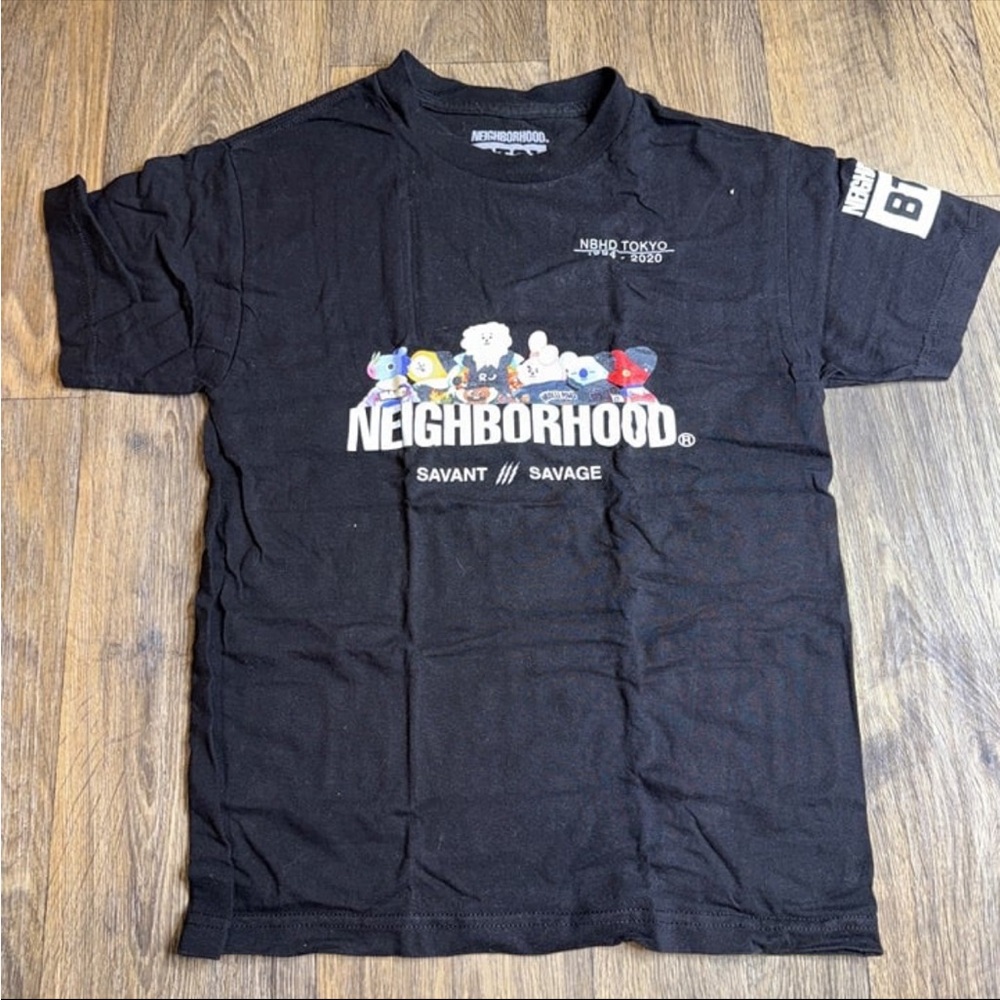 BTS BT21 x NEIGHBORHOOD "SAVANT/SAVAGE" T-SHIRT